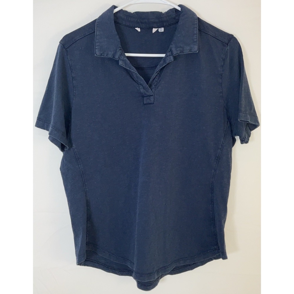 NWOT Women's Johnnie-O Golf Polo Shirt - Coastal Wash Midnight Navy - Medium